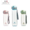 G369 bouncing lid plastic water cup with a drawstring, outdoor sports water bottle, anti-drop outdoor fitness student cup, and portable cup for boys and girls Item Picture